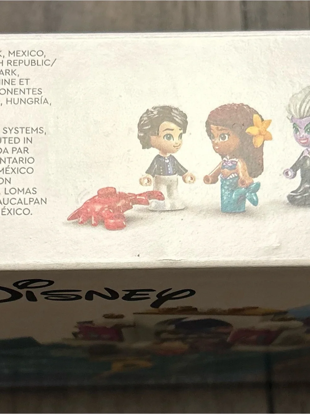 Disney The Little Mermaid Playset - Teal, Purple, Gold and Pink